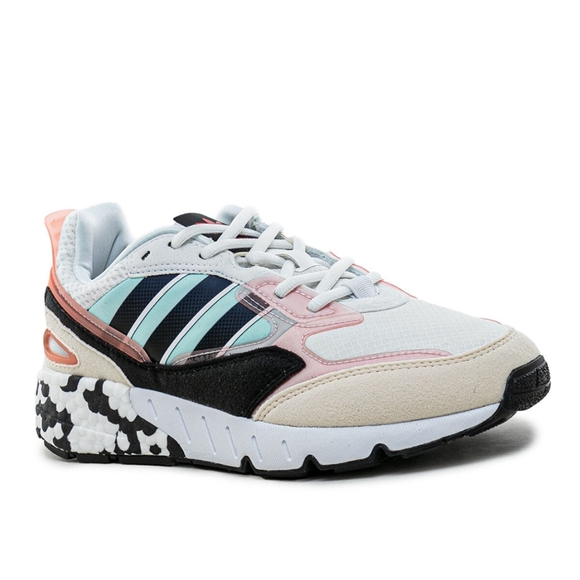 adidas gazelle silver green womens adidas ZX 1K Boost Yellow/White Grade School Boys' Shoes, Size: 4